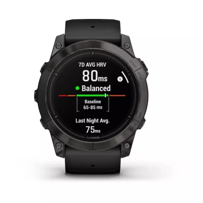 Garmin EPIX PRO g2 51mm Sapphire Carbon Gray DLC Titanium musta