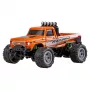 Kauko-ohjattava Monstertruck Amewi DieCast 1:64 RTR oranssi, metallikotelo, Ready-to-Run