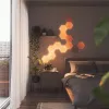 Tunnelmavalaistus Nanoleaf Elements puukuvio Hexagon laajennuspaketti 3 kpl