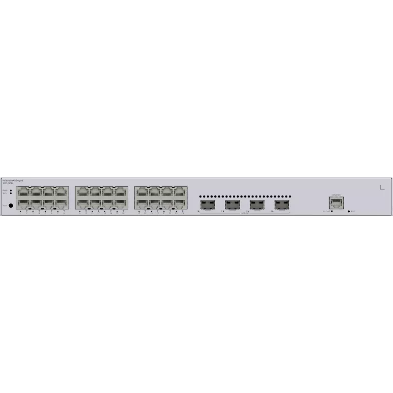 HUAWEI eKit S220 Series S220-24T4X Managed L2 Gigabit Ethernet (10/100/1000) 1U harmaa