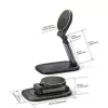 Magneettiteline SODI BM-310 musta MagSafe mobiililaitteille