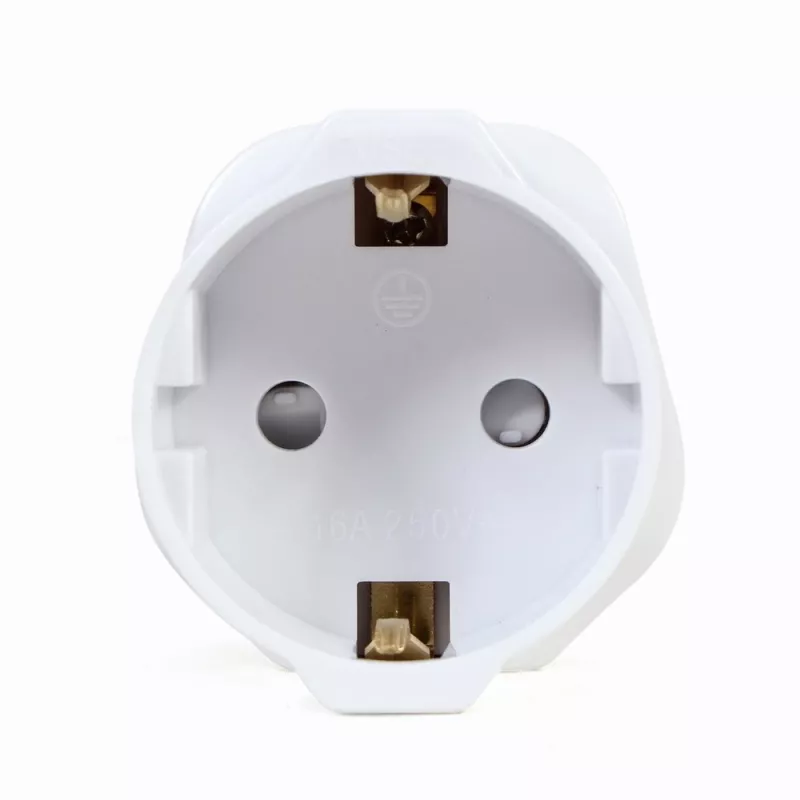 Gembird A-AC-EUFUKM-01 AC-verkkoadapteri, EU-Schuko-pistorasia UK-pistokkeeseen, 13 A