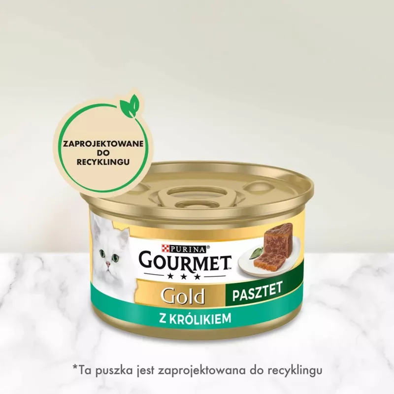 Märkäruoka kissoille Gourmet pâté kanilla 85 g