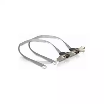 Korttipaikan peitelevy 2 x COM-portti DeLOCK 41791