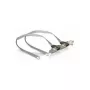 Korttipaikan peitelevy 2 x COM-portti DeLOCK 41791