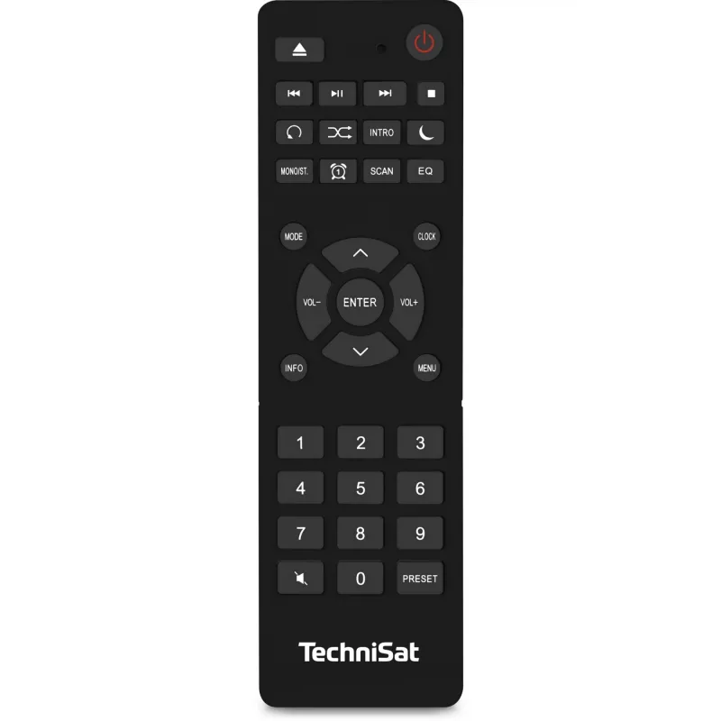 TechniSat DigitRadio 370 CD BT - äänijärjestelmä - 2 x 5 wattia - musta