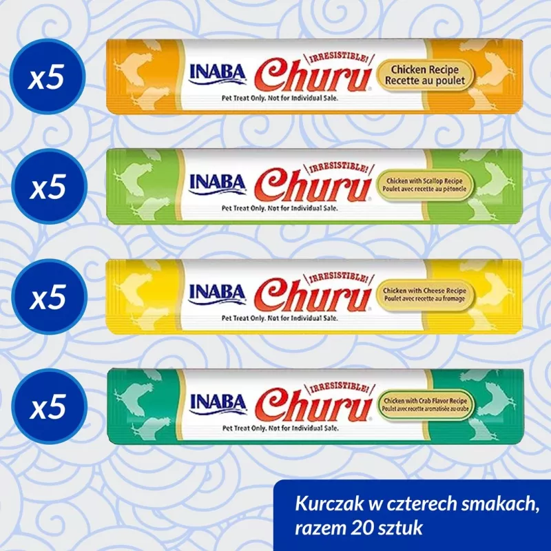 INABA Churu Variety Box kana - kissanherkut - 20 x 14 g
