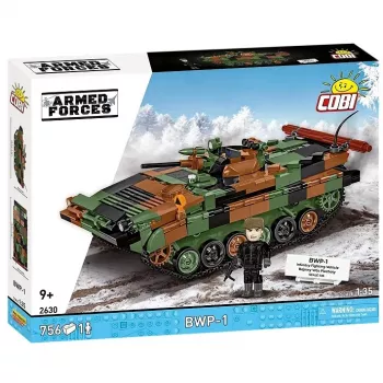 Palikkasarja Cobi Armed Forces BWP-1 2630 — puolalais-ukrainalaisen amfibisen rynnäkköpanssarivaunun mallisarja