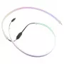 SilverStone LS04, ARGB LED-nauha, 2 kpl:n pakkaus - valkoinen