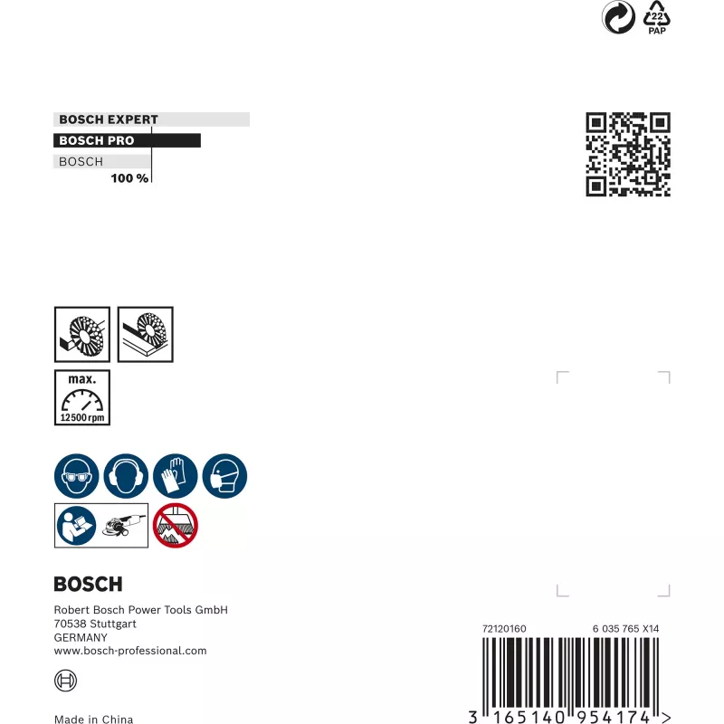 Bosch 2 608 620 731 kulmahiomakoneen lisävaruste teräsharja