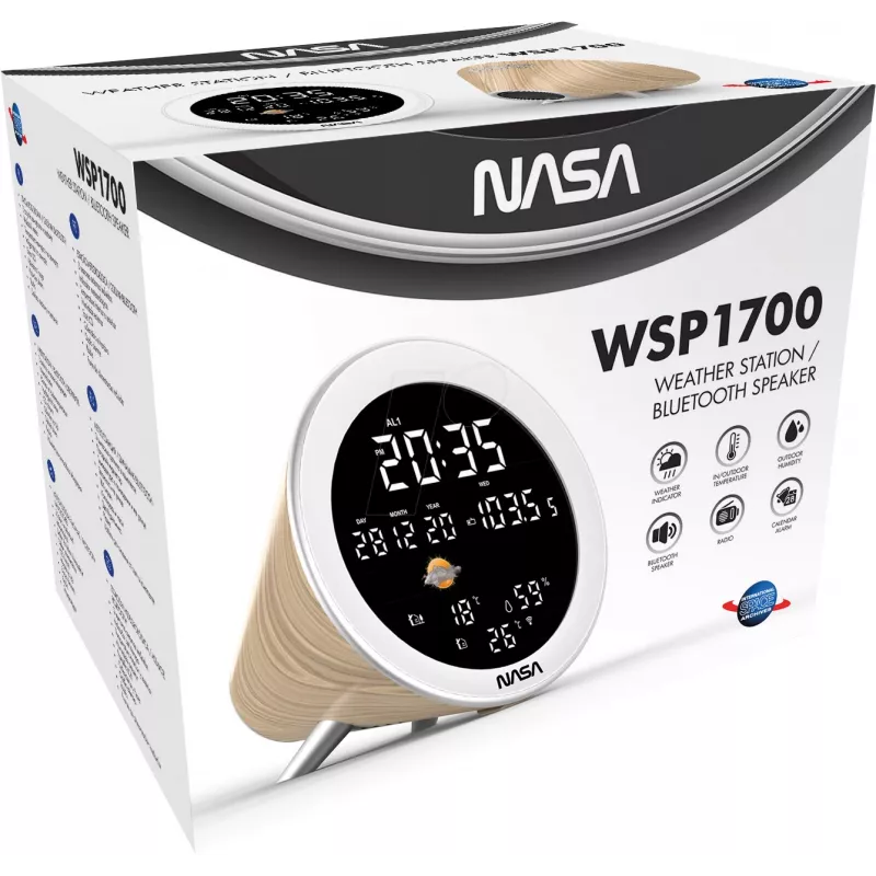 Nasa WSP1700 puu sääasema/kaiutin BT Ship