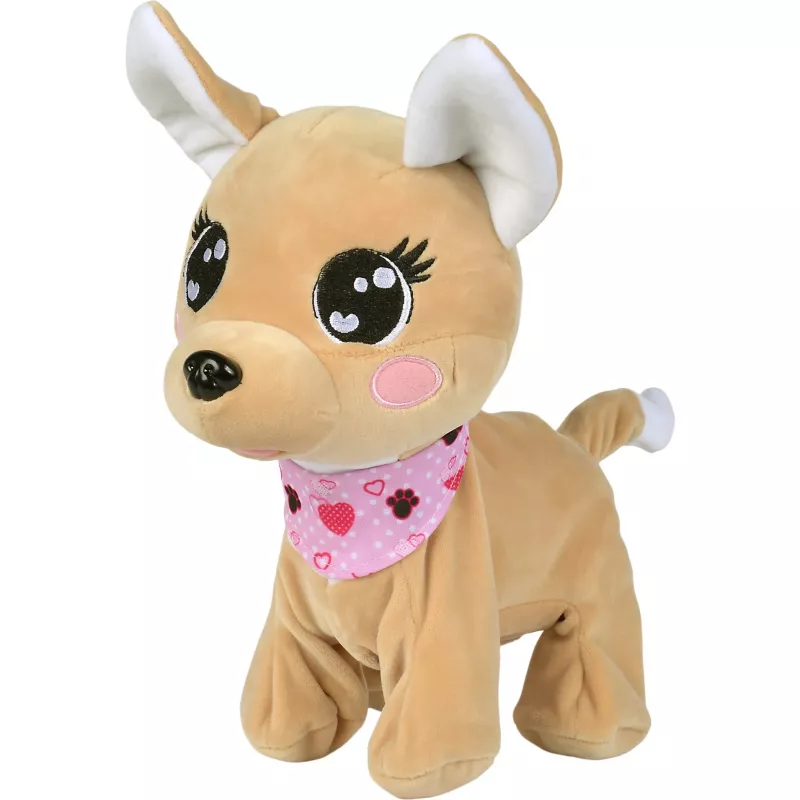 ChiChi LOVE Baby Boo, pehmolelu beige/vaaleanpunainen, 30 cm