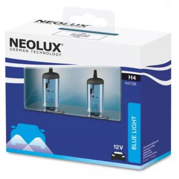 Neolux Blue Light H4 12 V 60/55 W, 2 kpl
