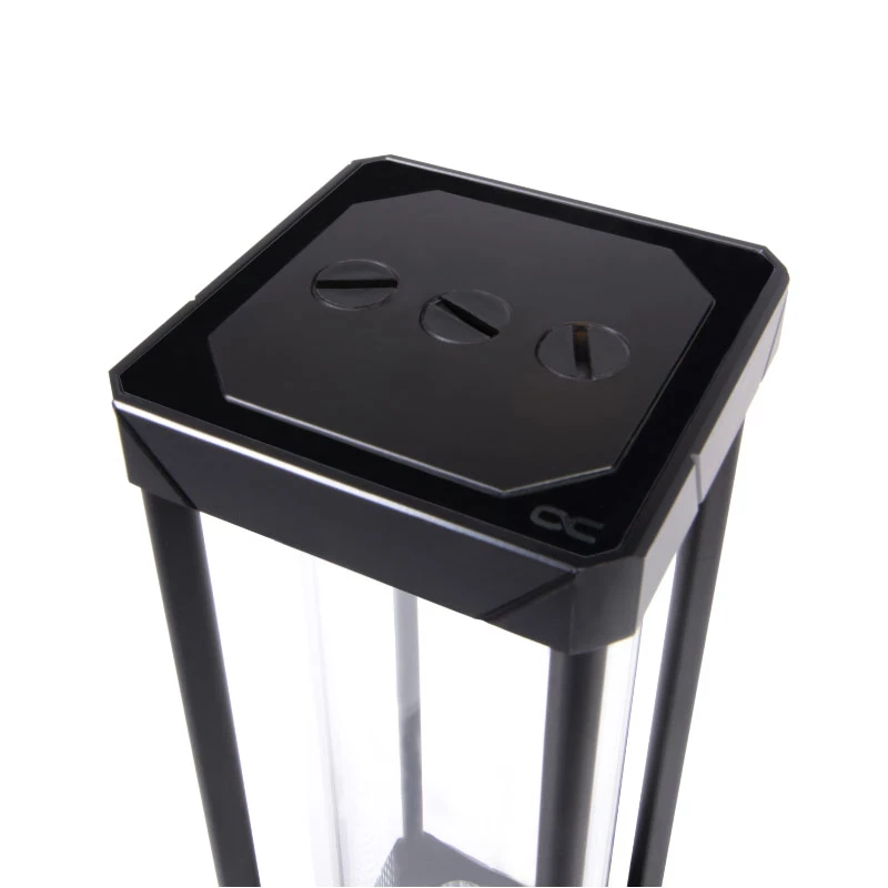 Alphacool Eisbecher Aurora D5 250 mm paisuntasäiliö VPP Apex D5 -pumpulla, asetaali/lasi (13326)