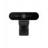 Logitech BRIO 4K Ultra HD Pro web-kamera 960-001106, 4096x2160, HDR, RightLight 3, 5-kertainen digitaalinen zoom, automaattitarkennus, USB 3.0 (USB-C), musta