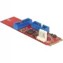Delock muunnin M.2 Key B+M pistoke > 2 x USB 3.0 liitinlista - USB-adapteri - M.2-kortti - USB 3.0 (sisäinen) x 2 (62843)