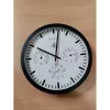NeXtime kello 2635zw sääasema, Ø34 cm, seinäkello, musta