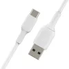 USB-kaapeli Belkin CAB001BT3MWH 3 m USB-A USB-C valkoinen