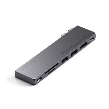 Satechi Type-C Pro Hub ohut - Space Gray