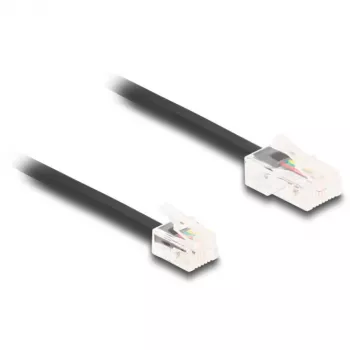 Verkkokaapeli DeLOCK 88035 RJ45-RJ11 1 m musta