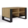 Sohvapöytä top e shop Topeshop STOLIK KAWOWY ŁAWA MODERN 4P tammi Artisan Czern