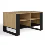 Sohvapöytä top e shop Topeshop STOLIK KAWOWY ŁAWA MODERN 4P tammi Artisan Czern