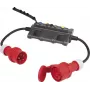 VOLTCRAFT-mittausadapteri [CEE-pistoke - CEE-liitin] DLA-3L 16 (DLA-3L 16)
