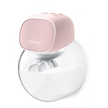 Momcozy S9 Pro -kaksinkertainen sähköinen rintapumppu pinkki, 180 ml