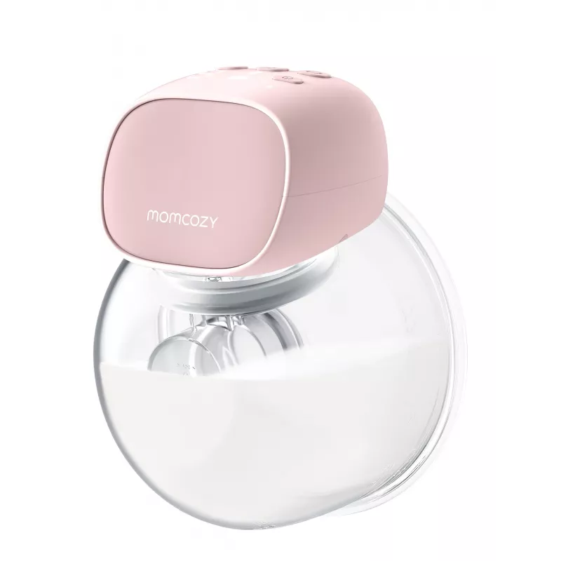 Momcozy S9 Pro -kaksinkertainen sähköinen rintapumppu pinkki, 180 ml