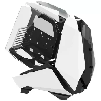 Big Tower PC-kotelo Jonsbo MOD5 karkaistu lasi valkoinen