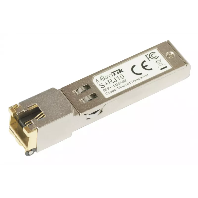 Mikrotik S+RJ10 verkon lähetin-vastaanotinmoduuli 10000 Mbit/s SFP+