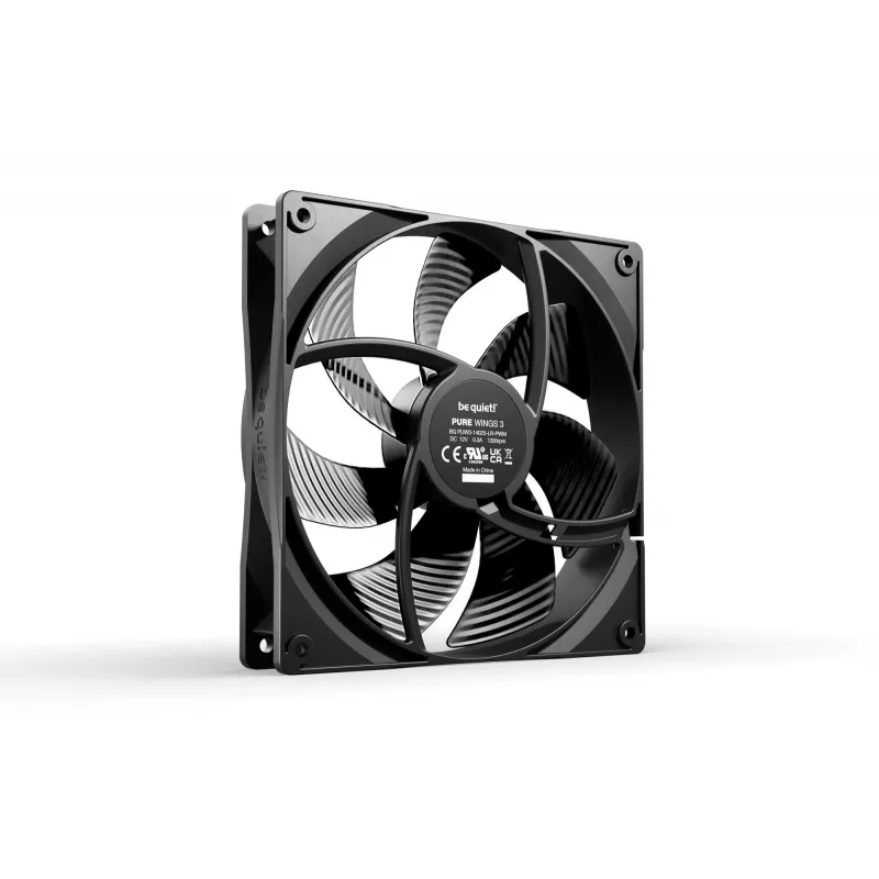 be quiet! Pure Wings 3 140mm PWM tietokoneen kotelotuuletin 14 cm musta 1 kpl