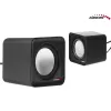 2-tie PC-kaiutin Audiocore AC870 B — 3 W RMS, johdollinen USB-virtalähde, 3,5 mm tulo, 2.0 kanavaa