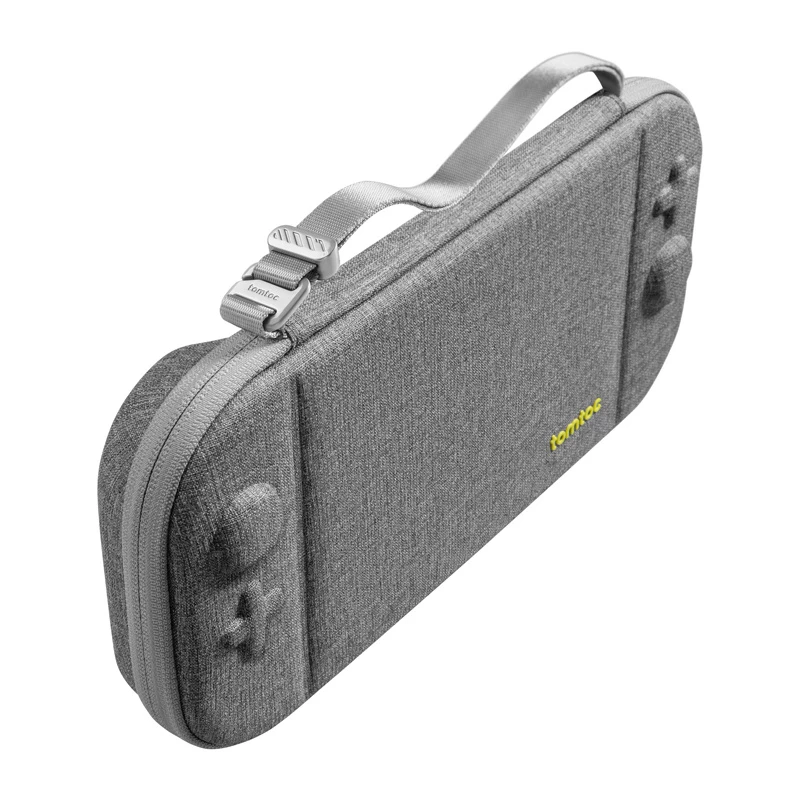 Suojalaukku Tomtoc FancyCase-G05 Nintendo Switch 2:lle, harmaa