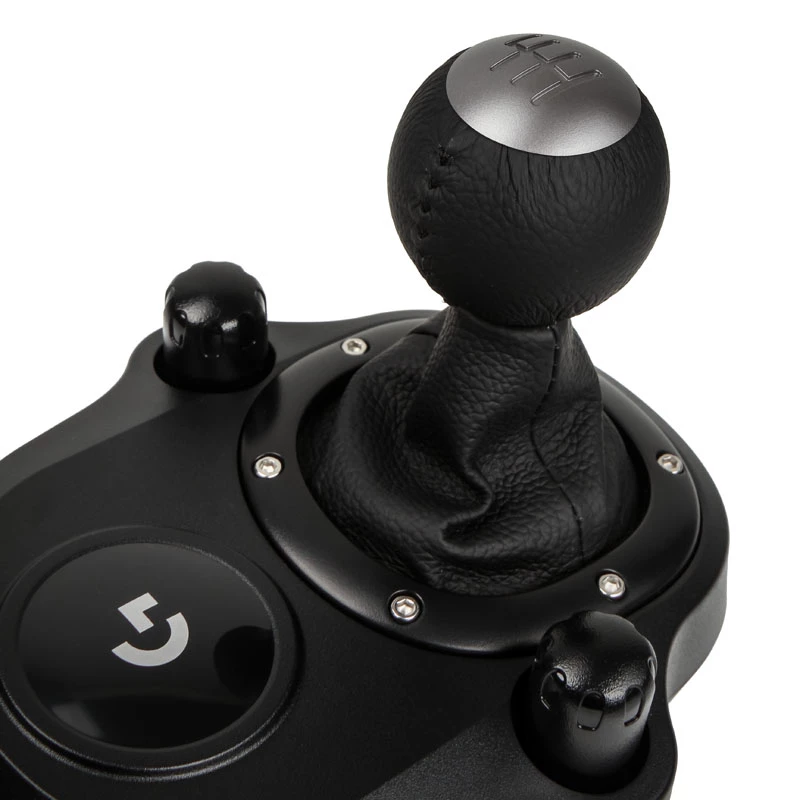 Logitech G Driving Force -vaihdekeppi musta USB Special analoginen / digitaalinen PC, PlayStation 4, Xbox One