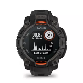 Garmin Instinct® 3 – 45 mm, Solar-kello musta