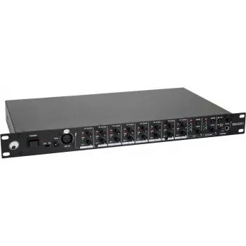DJ/PA-mikseri Omnitronic EM-280 — 8-kanavainen mikseri USB-tulolla ja perussäätimillä