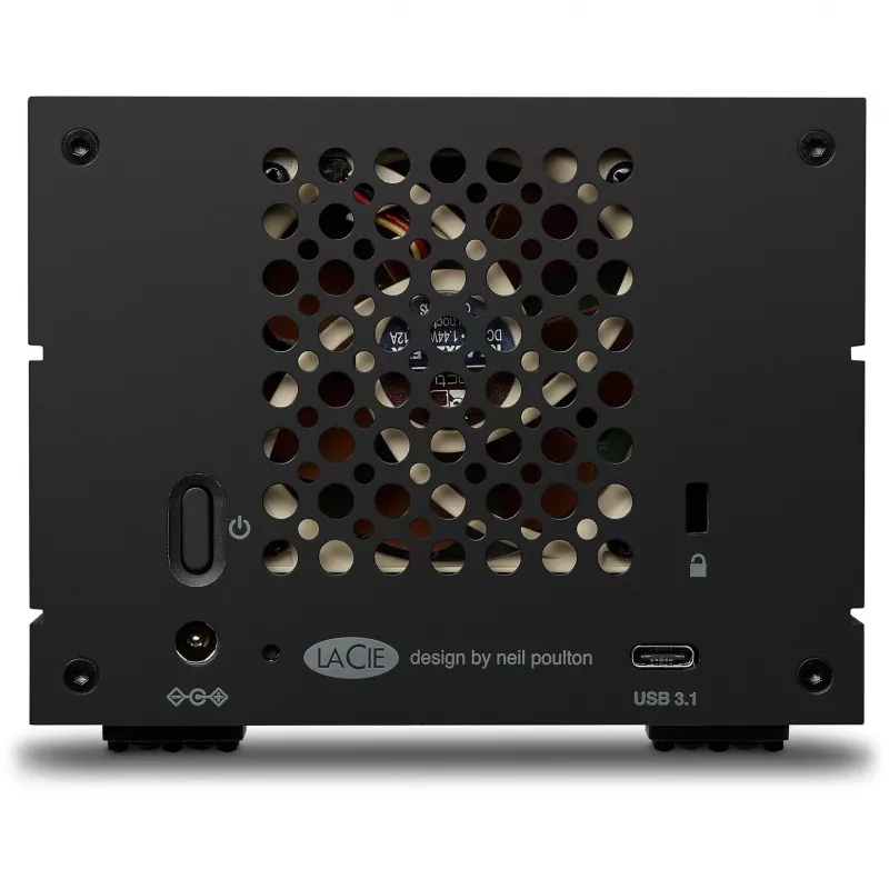 Työpöytä-RAID-kiintolevyt SEAGATE LaCie 2big Raid USB-C 40TB — 2-paikkainen, HDD, USB-C