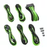 Sisäinen virtakaapeli CableMod CM-PCAB-BKIT-NKKLG-3PK-R musta vihreä