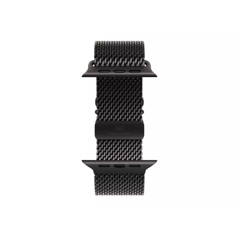 Apple Watch Ultra 2 GPS + Cellular 49 mm Black Titanium -kotelo ja Black Titanium Milanese Loop – M