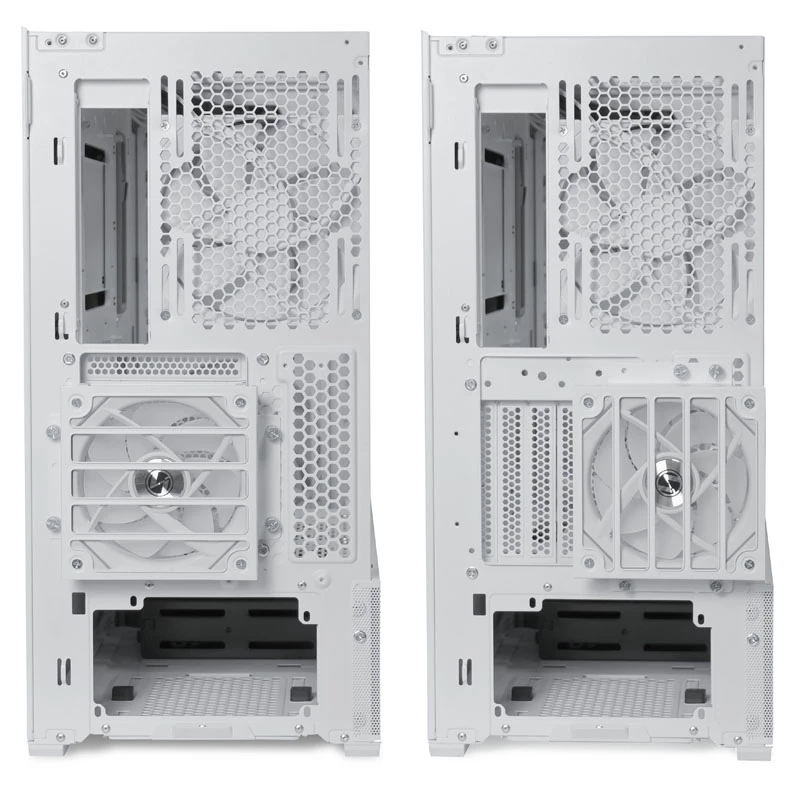 Lian Li Lancool 216 Midi-Tower läpinäkyvä, valkoinen
