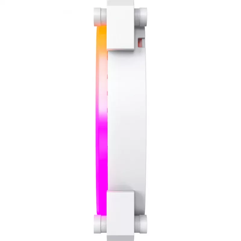 Montech RX140 PWM 140 mm ARGB-kotelotuuletin - valkoinen