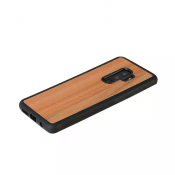 Älypuhelinkotelo man and wood Samsung Galaxy S9 Plus — Cappuccino musta