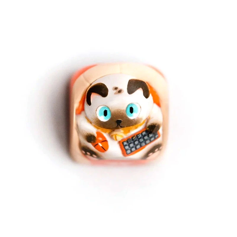 Fnatic Artisan Keycap Loeya näppäinhattu, oranssi