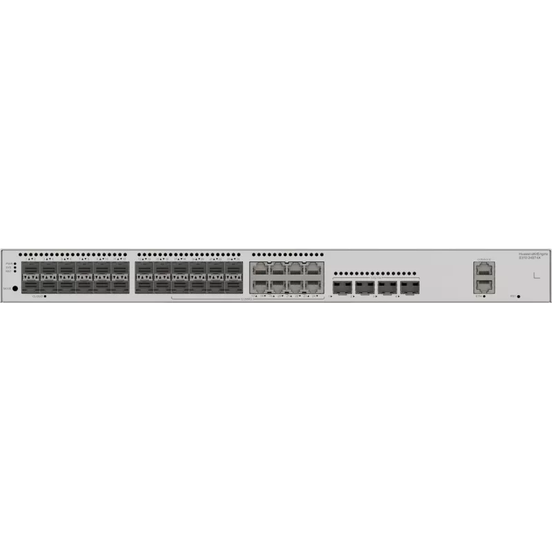 Huawei S310-24ST4X optinen kytkin, 8x Combo ETH, 4x SFP+ 24x SFP (8x Combo ETH), 4x SFP+