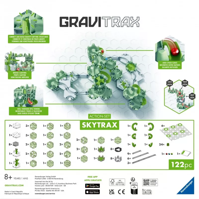 Gravitrax aloitussarja Skytrax M