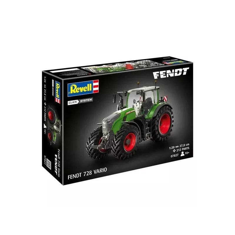Muovipienoismalli traktori Fendt 728 Vario