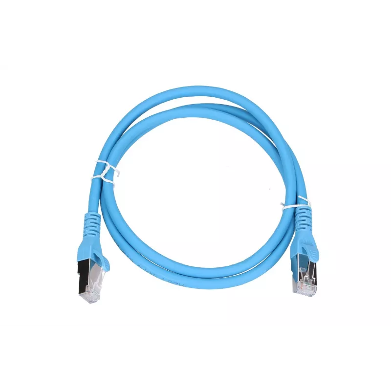 Extralink LAN patchkaapeli Kat.6A RJ-45 Cat6a 1 m sininen