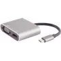 Kannettavan telakka S/CONN 14-05026 johdollinen USB 3.2 Gen 1 Type-C harmaa