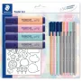 Piirustussetti Staedtler 61 SBK 12 kpl